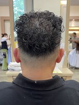 アルターリール(aL ter Rire)&nbsp;韓国マッシュ/スパイキーショート/ブルーブラック[鎌取］中村