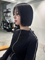 ヨーク(YOKE)&nbsp;切りっぱなしボブミニボブ暗髪