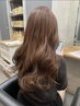 【sunao限定】1カラー+treatment+プルエクステダイヤモンド60本～￥29500～