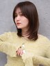【根元染め】カット+カラー(リタッチ)+3step艶髪トリートメント￥9900