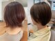 ロゴス 天王台南口店(LOGOS)の写真/骨格補正×小顔見せを実現したショート◎[髪質改善/縮毛矯正/酸性ストレート/ハイライト/ブリーチ/学割U24]