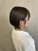 トリコ(ToricO)&nbsp;ミルクティーベージュ　ショートボブ　ヘーゼルグレージュ