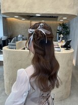 ウリ 横浜(uli)&nbsp;【arin指名限定】サイドおだんごアレンジ◯