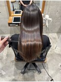 ロング×髪質改善ストレート