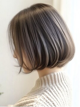 ティエナビューティー(TIENA BEAUTY) #ダブルカラー#小顔カット#ボブ#天神