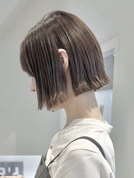 ラック 表参道(LUCK) ブラウン/赤みなしカラー/ボブ/表参道/原宿