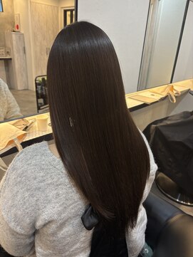 ユニコ(unico) 髪質改善ケラチントリートメント/透明感カラー