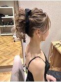 二次会ヘアアレンジ