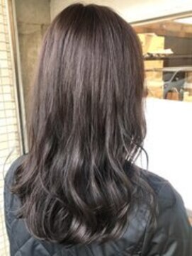 アルファ(alpha) 大人ガーリー/ダークアッシュ/似合わせカット/ミディアムレイヤ