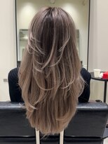 ハーパーズ 渋谷(harpers) コントラストバレイヤージュバタフライレイヤーカット