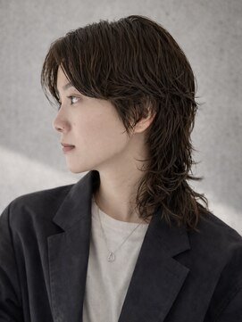 ピークアブー アヴェダ アトレ恵比寿(PEEK-A-BOO AVEDA) ウルフ/パーマ/センターパート/20代30代40代