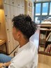 【男性No.1人気】 メンズパーマ+似合せカット ¥9,900~