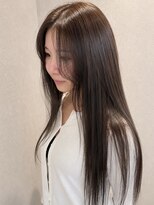 コト 福井大和田店(coto)&nbsp;福井 大和田 チョコレートブラウン ブリーチなしダブルカラー