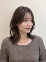 テーラヘアー 南柏店(TELAHAIR)&nbsp;韓国風◎くびれミディアムレイヤー