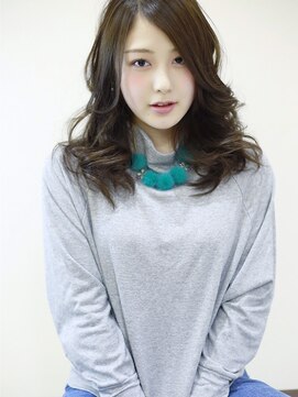 クラウン ヘアー(CLOWN hair) ゆる巻きでふんわりモテ髪ヘアに