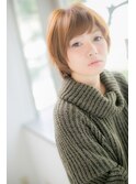 小顔ショート×ナチュラルストレート【十条 東十条 赤羽 王子】