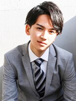 アフロート ディル(AFLOAT D'L)&nbsp;好感度アップ　ビジネス　ショートレイヤー　かき上げヘア