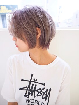 レイズ 立川(RAYS) 【RAYS金本】ラベンダーグレージュ×エッジショート