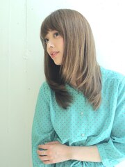 美髪ふんわりナチュラルストレート