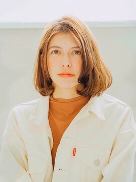 プロデュース 相模原店(Produce) 前下がり★ナチュラルボブ★似合わせカット