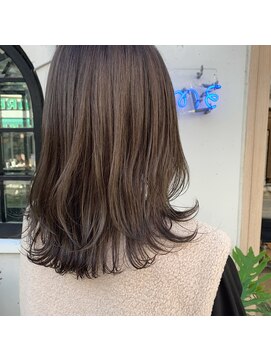 ホーム(HOME) ラベンダーグレージュ　レイヤーミディアム