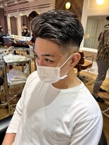 アヴァンス 天王寺店(AVANCE.) MEN'S HAIR フェイスフレーミング×刈り上げ×サイドパート