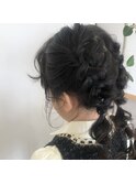 kidsヘアアレンジ!
