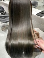 ジンジャー(GINGER) 新髪質改善×トリートメント×艶髪×カーキカラー