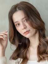 ドットハリス(.Hallis)&nbsp;かきあげ前髪/ミディアム/ロング/20代30代/原宿/表参道