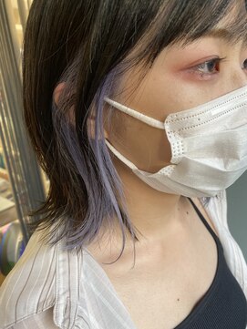 イマジン 川越(IMAGINE) 10代20代30代透明感抜群!可愛いラベンダー!インナーカラー