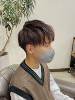 アールトゥーヘアー(art To Hair)&nbsp;ピンクブラウン/ショートマッシュ／メンズ