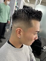 クロムトウキョウ ザ バーバー ネオン 新宿店(CHROM TOKYO the Barber ne/on) 新宿バーバースタイル