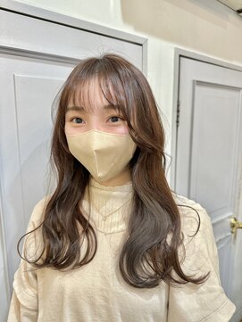 ラベスト バイ セロ 池袋メトロポリタン前(LOVEST by CERO) ナチュラルなインナーカラーグレージュ