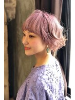 レト 新小岩(reto) デザインカラ―外ハネボブ