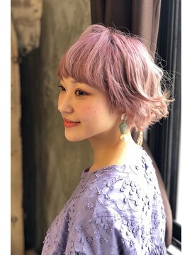 レト 新小岩(reto) デザインカラ―外ハネボブ