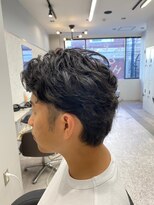 アデプト 北千住店(adept)&nbsp;【adept北千住 リョウスタイル】束感2ブロ刈り上げパーマ