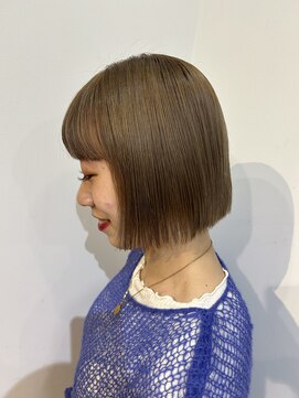 シーン 池袋(scene.) scene.【池袋西口1b出口徒歩3分】white beige × mini bob