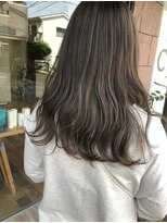 クラップス 杉田店(CLAPS)&nbsp;ロング/韓国風/ナチュラルハイライト/ベージュ/グレージュ