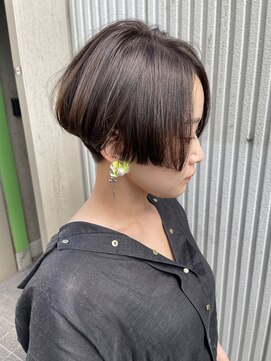 アッシュ 下北沢店(Ash) メンズライク！襟足刈り上げハンサムショート