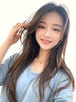 ラベスト キョウト(LOVEST)&nbsp;【TONO STYLE 120】韓国風「センターパート」で大人色っぽなヘア