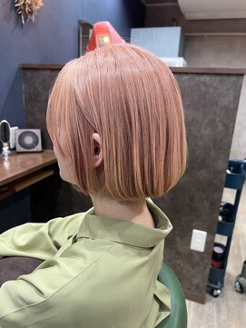 イロバイルポポル(iro...by rupopolu) ブリーチで作る！ペールオレンジ