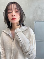 LIBERTE銀座顔周りレイヤー×ココアブラウン