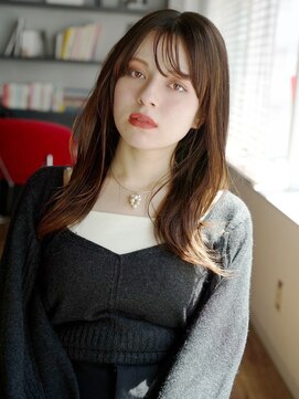 ケーツー エソラ池袋店(K-two) 大人ミディアム*くびれヘア*顔周りレイヤーカット*面長解消2