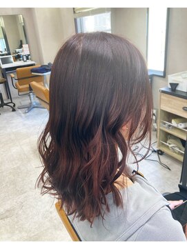 アジールヘア 東上野店(agir hair) 20代30代40代ピンクアッシュ透明感ナチュラル【上野】