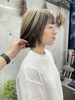 キーチェ 梅田中崎町(keych)&nbsp;レイヤーカット/ウェットヘア/デザインカラー[梅田駅/中崎町駅]