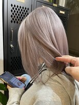 ヴァイス 渋谷店(VAICE)&nbsp;プラチナグレージュ/ケアブリーチ/ショート