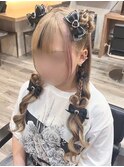 くまみみハーフツイン＆ハート