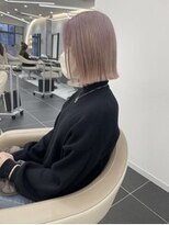 アース 鹿児島天文館店(HAIR&MAKE EARTH)&nbsp;ダブルカラー/ハイトーン/ブリーチ/ミルクティーベージュ