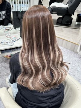 ココ エクステンション(coco extension) エクステで簡単ハイライト