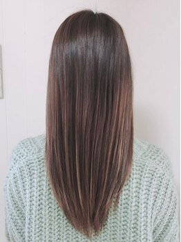 ポノ(Pono)の写真/汗でうねりが強くなる前に、縮毛矯正がおすすめ♪これからの季節、湿気に負けず毎朝のセットが楽に◎